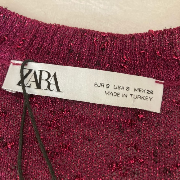 NWT Zara Sweater/Top - Picture 6 of 9